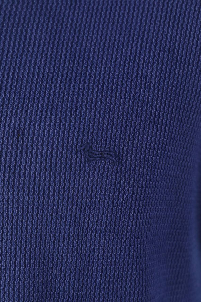 Carou Harmont & Blaine Baumwoll-Strick-Pullover Mit Logo-Stickerei