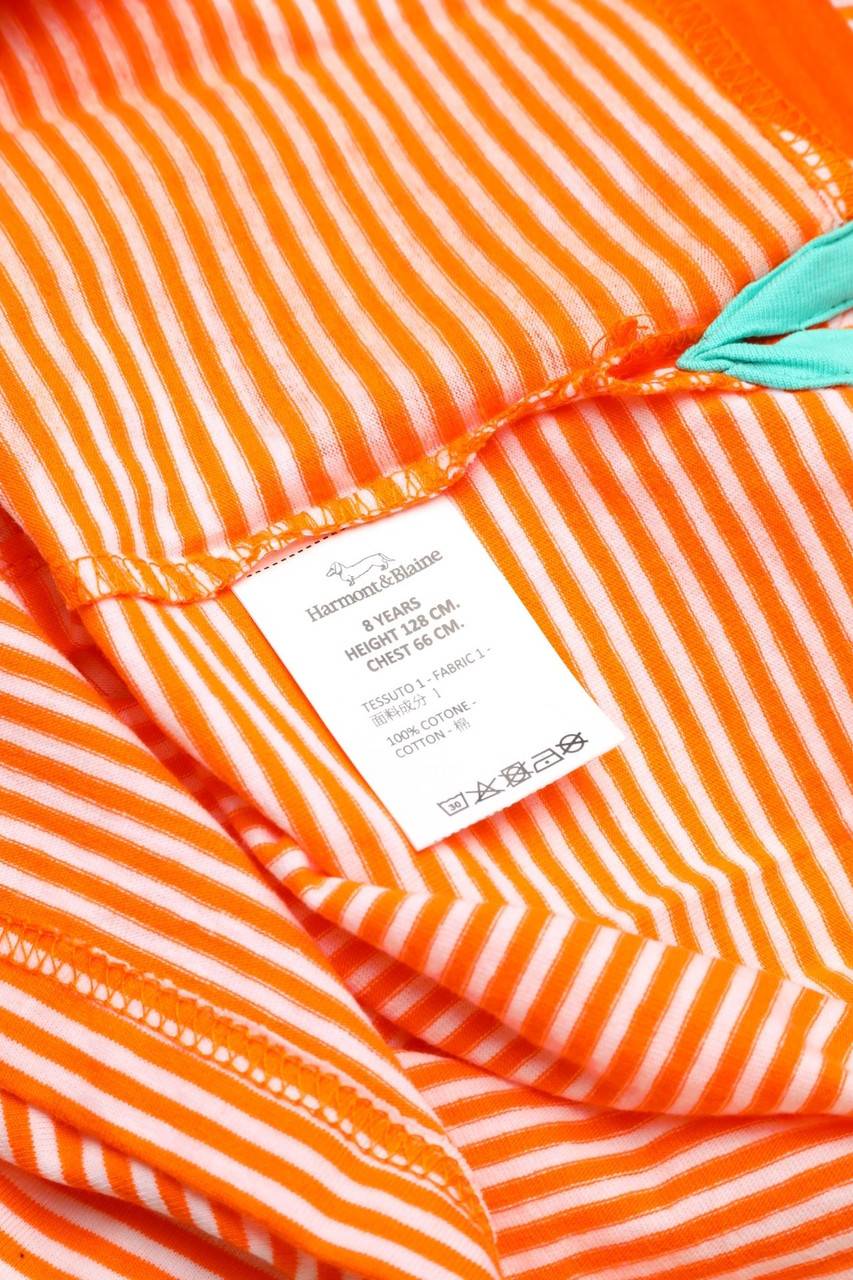 Carou Harmont & Blaine Streifen-T-Shirt Mit Logo-Stickerei