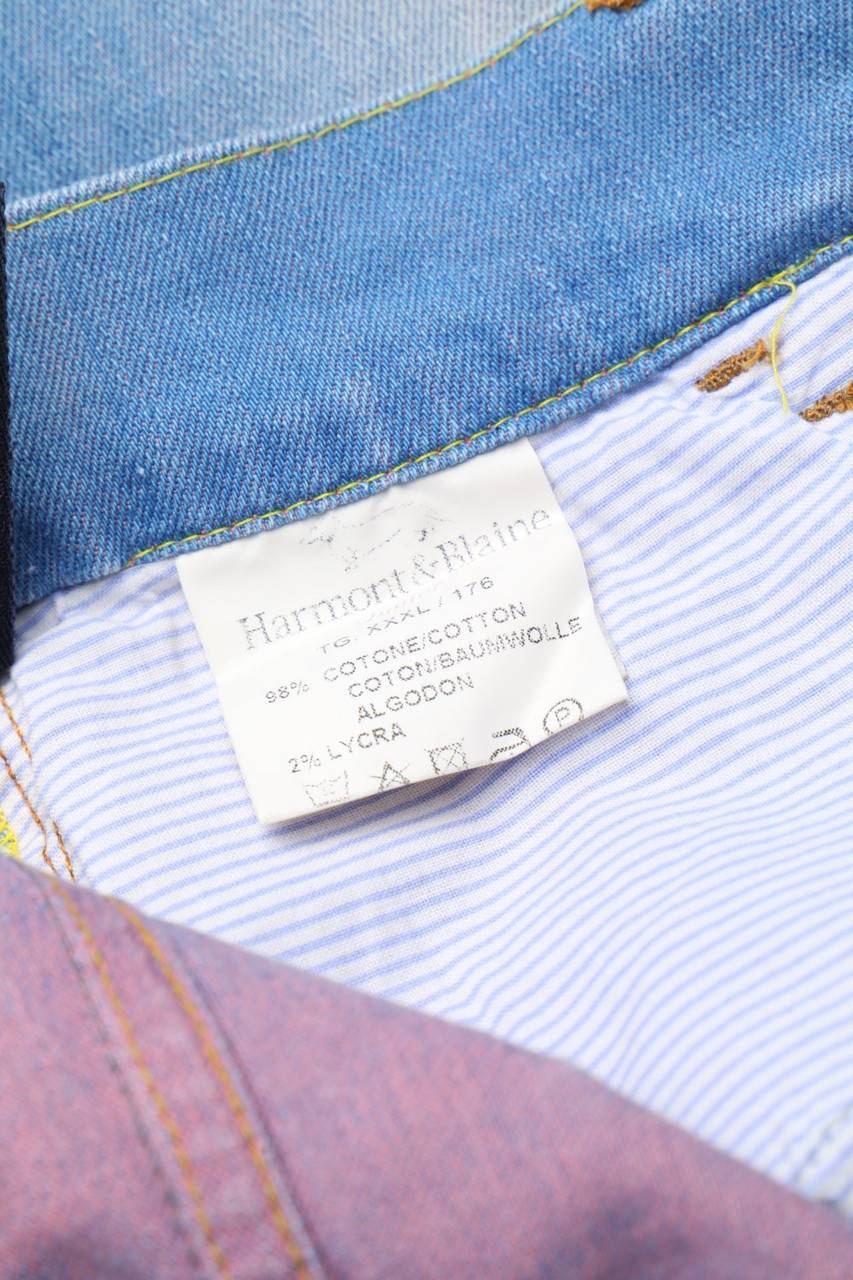 Carou Harmont & Blaine Used Look-Jeans Mit Strass-Logo