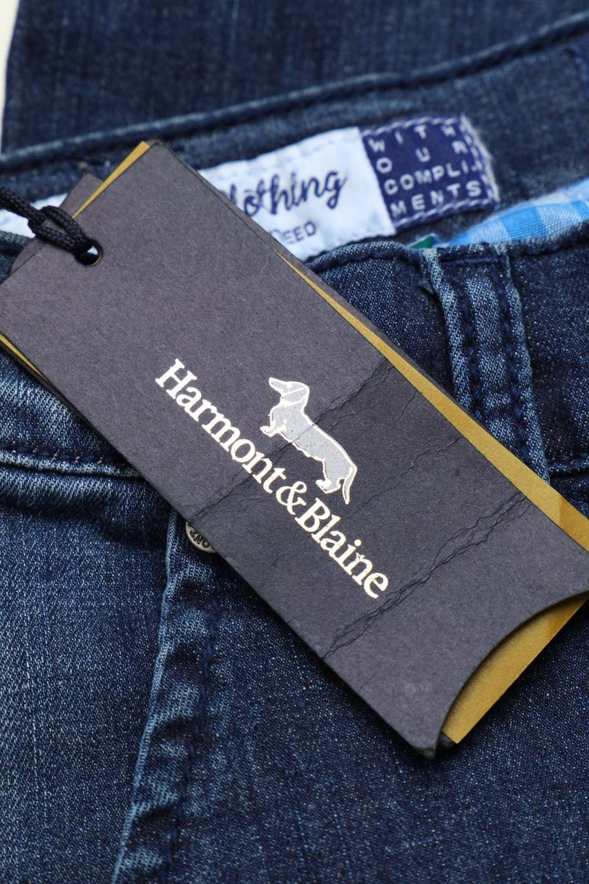 Carou Harmont & Blaine Used Look-Shorts Mit Logo-Patch