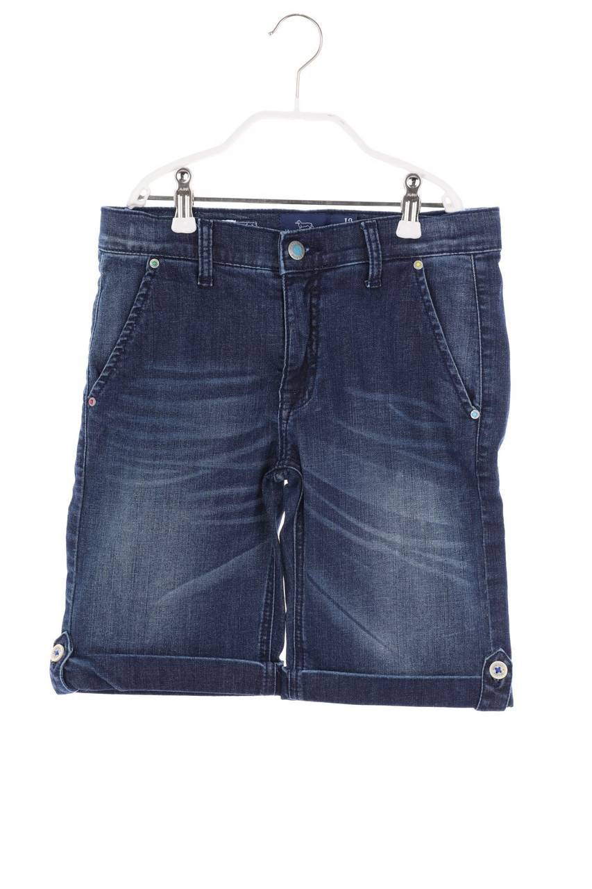 Carou Harmont & Blaine Used Look-Shorts mit Logo-Patch