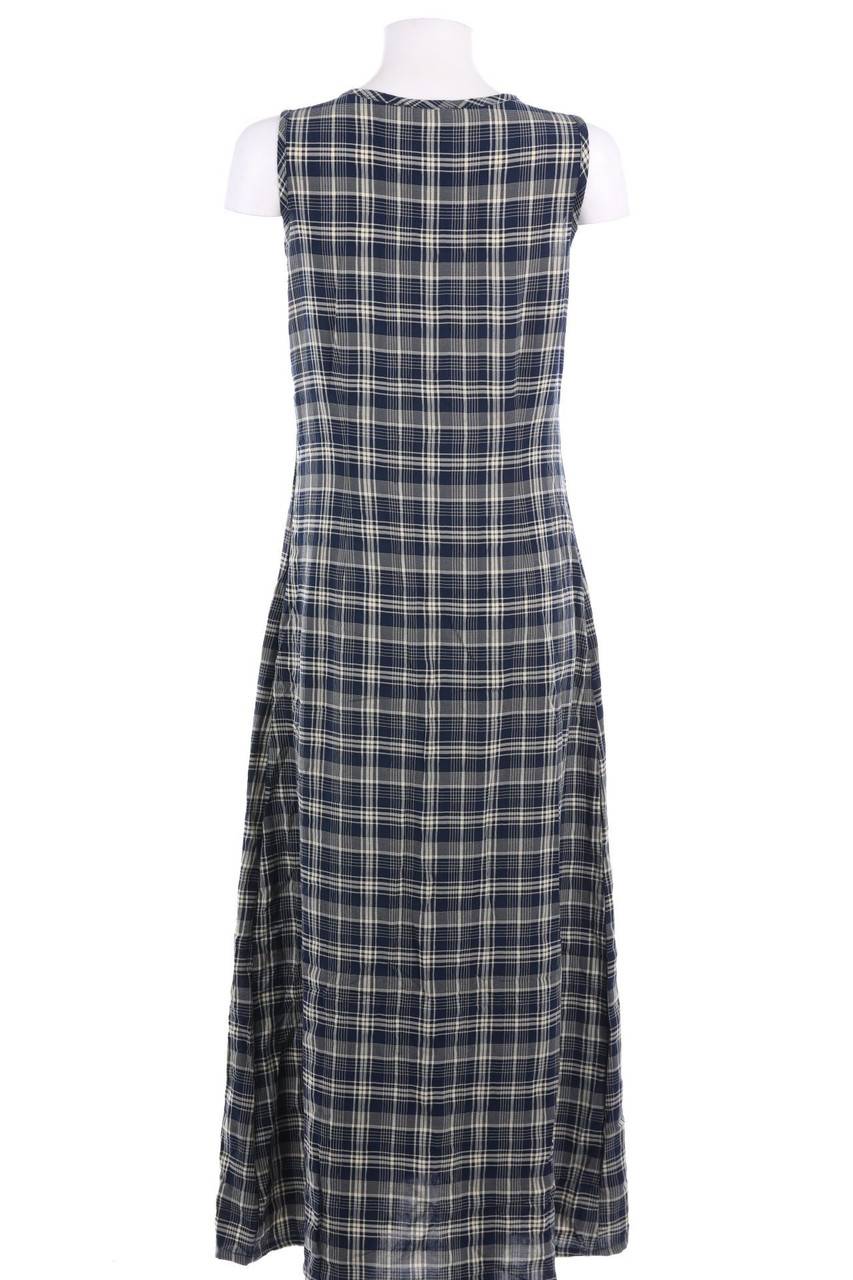 Carou HARMONY COLLECTION Maxi-Kleid Im Layer Look Mit Karo-Muster