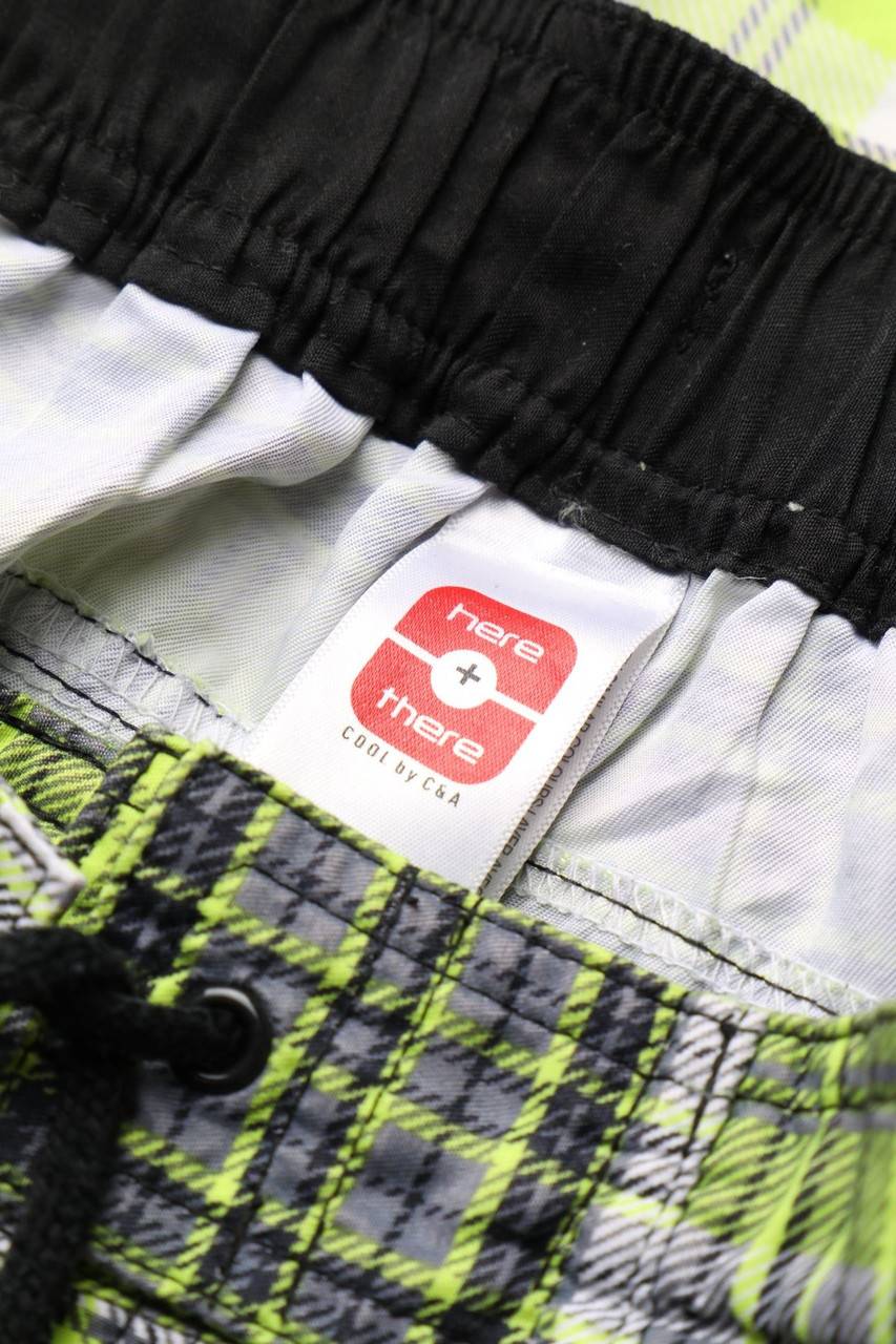 Carou Here+there C&A Schwimm-Shorts Mit Karo-Muster