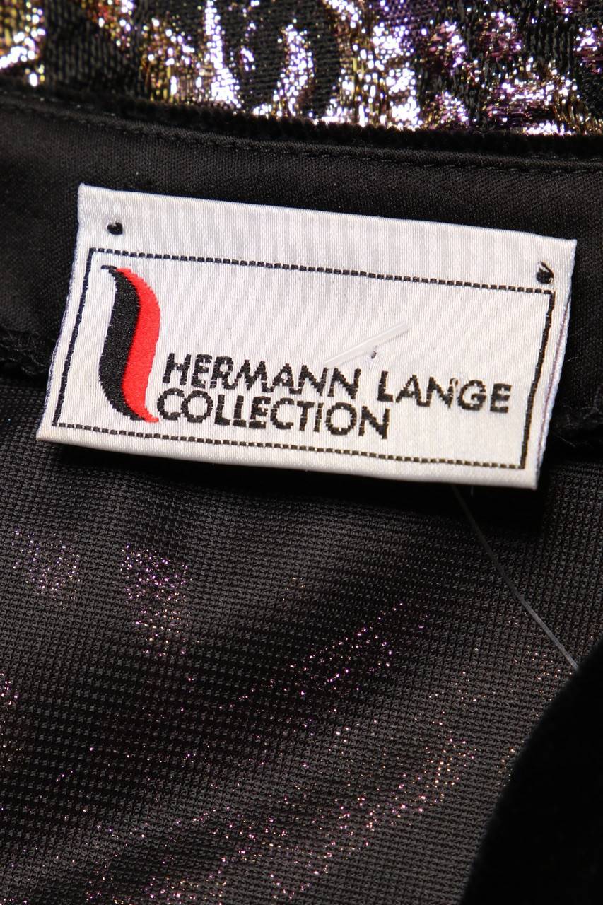 Carou HERMANN LANGE COLLECTION Jacke Mit Metallic-Effekt Mit Schmuck-Knöpfen