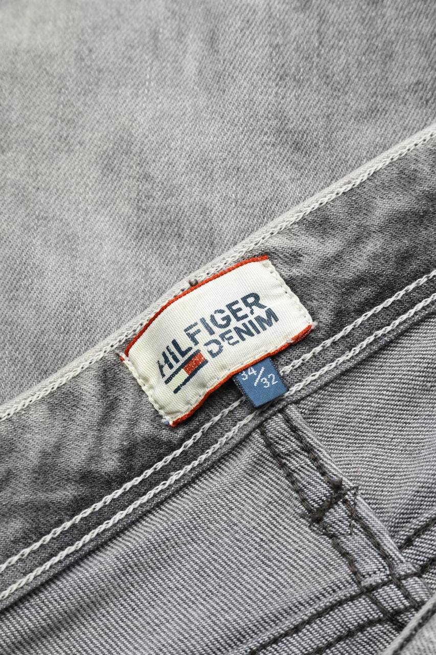Carou Hilfiger Denim Moonwashed Skinny-Jeans Mit Logo-Patch