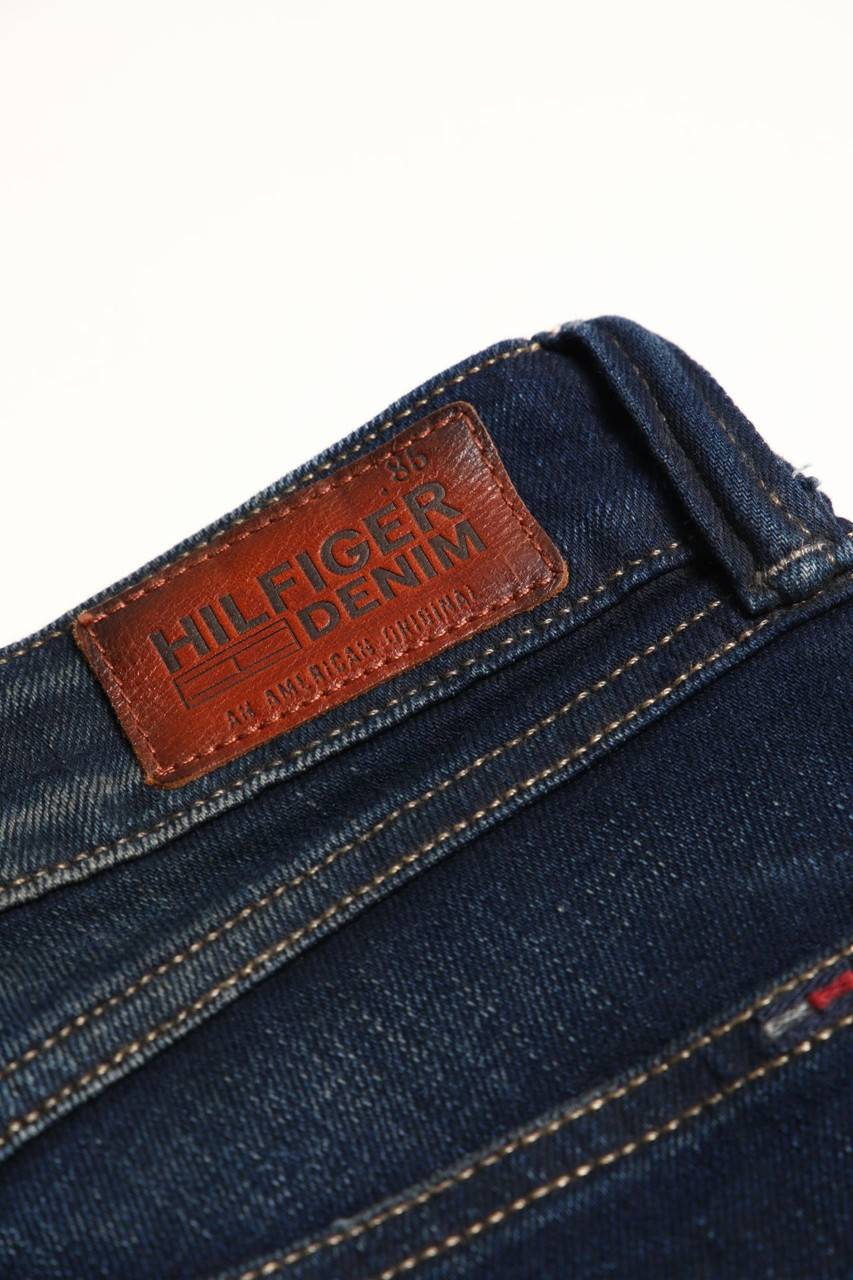 Carou Hilfiger Denim Used Look Skinny-Jeans Aus Baumwoll-Mix