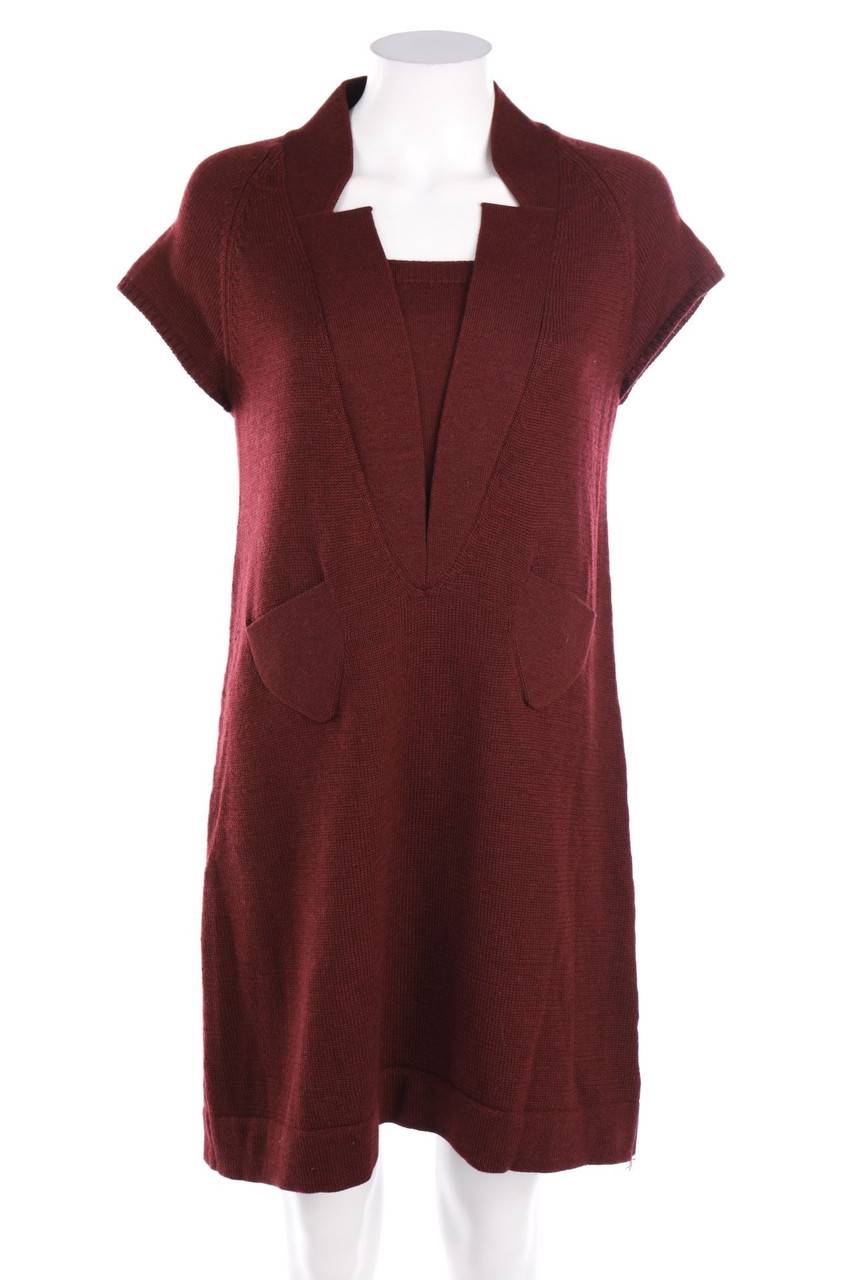 Carou hoss INTROPIA Strickkleid aus Merino-Wolle im Layer Look