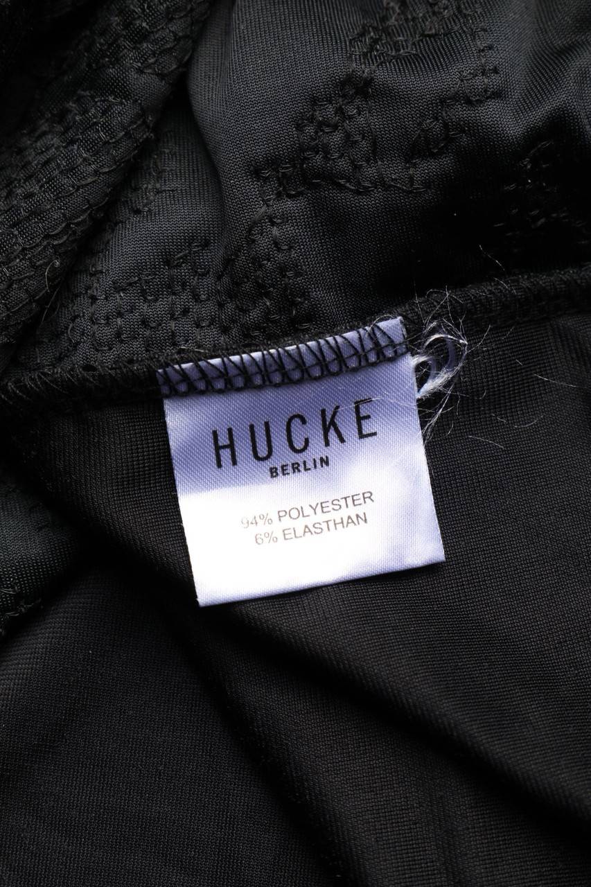 Carou HUCKE BERLIN Strick-Pullover Aus Samt Mit Pailletten