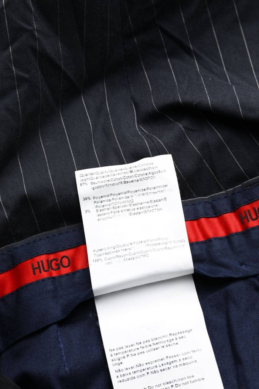 Carou HUGO HUGO BOSS Business-Hose Mit Nadelstreifen