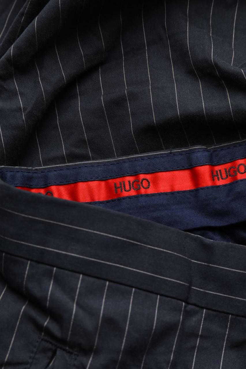 Carou HUGO HUGO BOSS Business-Hose Mit Nadelstreifen