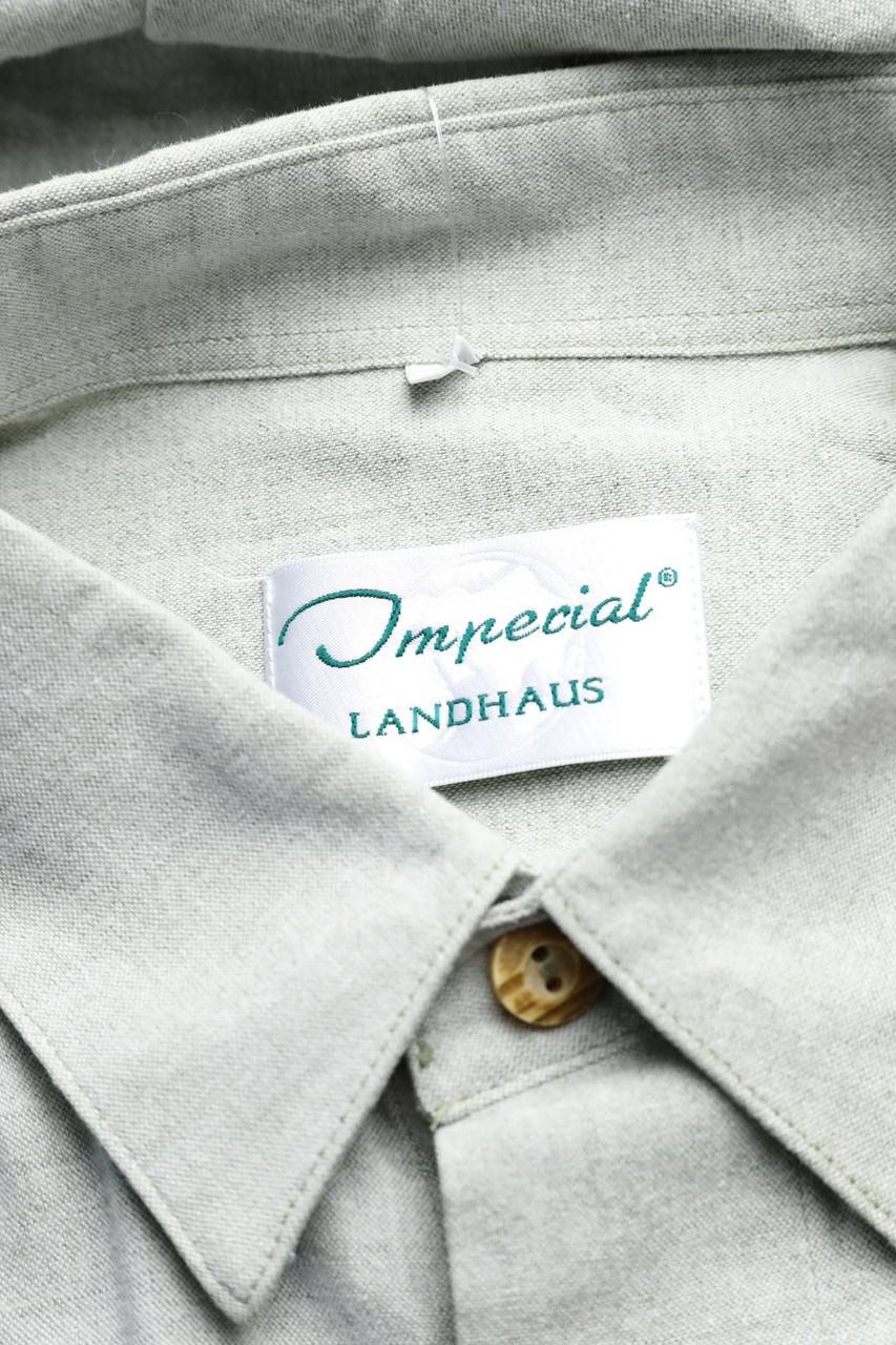 Carou Imperial Landhaus Trachten-Hemd Aus Viskose-Mix Mit Stickereien