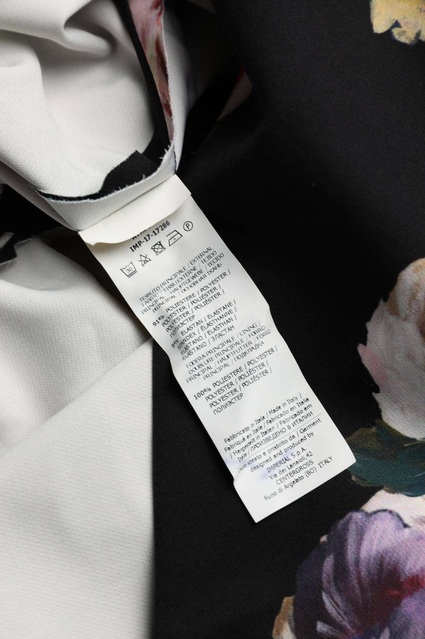 Carou IMPERIAL Vokuhila-Skater-Kleid Mit Blumen-Print