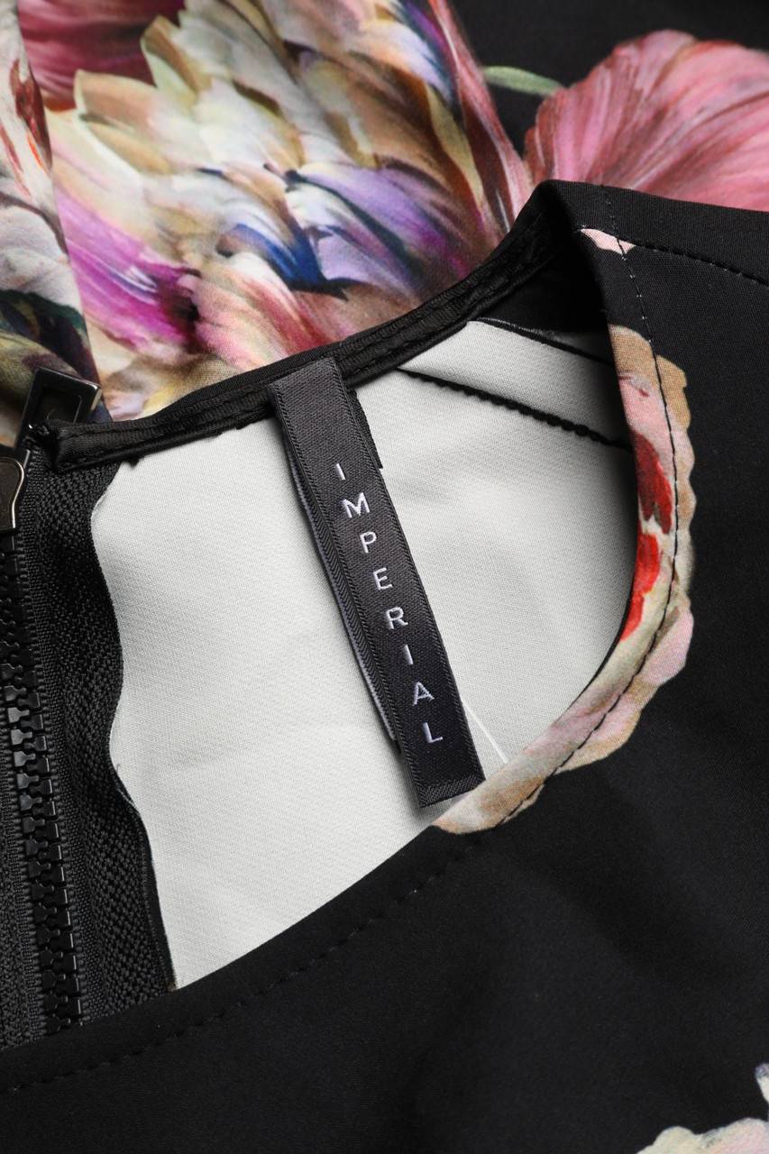 Carou IMPERIAL Vokuhila-Skater-Kleid Mit Blumen-Print