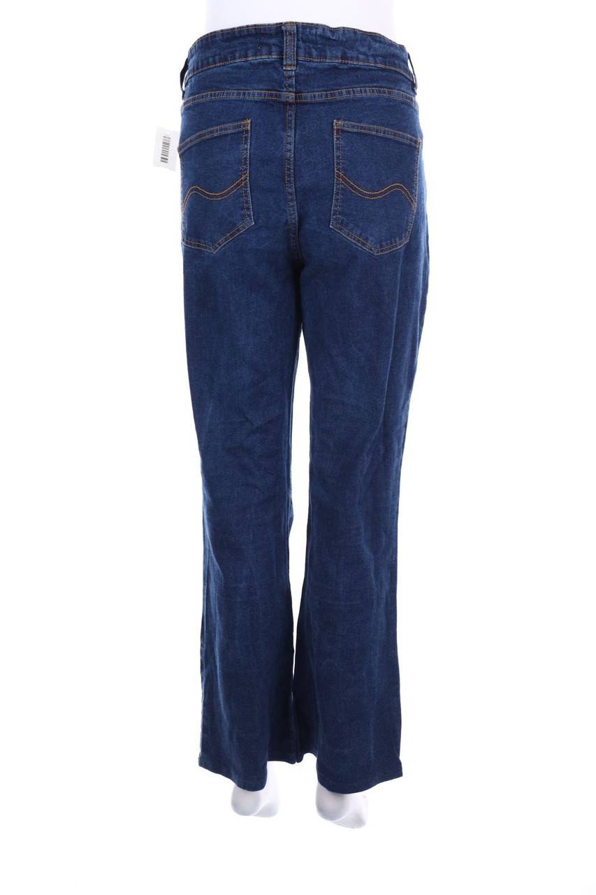 Carou INFINITY WOMAN Vintage-Dark Denim Bootcut-Jeans