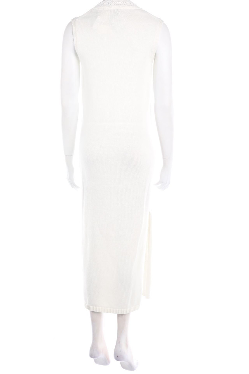 Carou IRIS & INK Strick-Strickkleid Aus Baumwolle Mit Schlitz