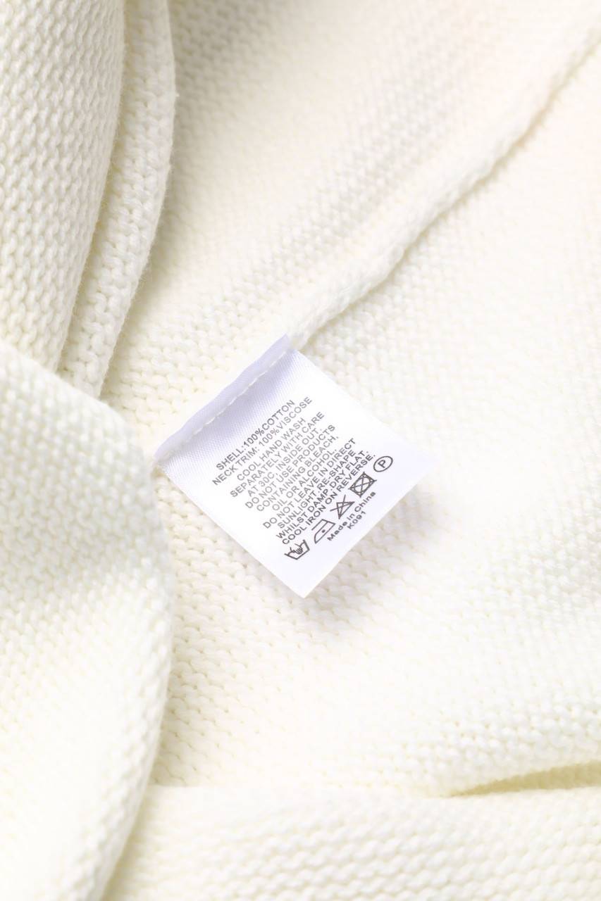Carou IRIS & INK Strick-Strickkleid Aus Baumwolle Mit Schlitz