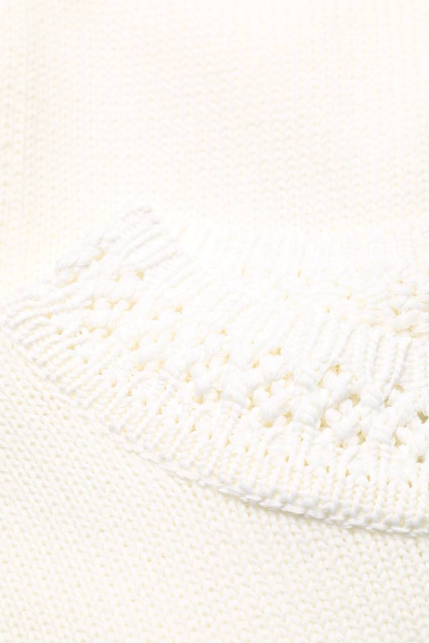 Carou IRIS & INK Strick-Strickkleid Aus Baumwolle Mit Schlitz