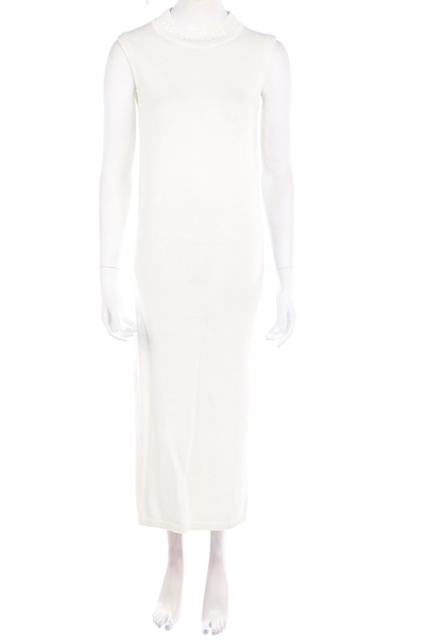 Carou IRIS & INK Strick-Strickkleid aus Baumwolle mit Schlitz