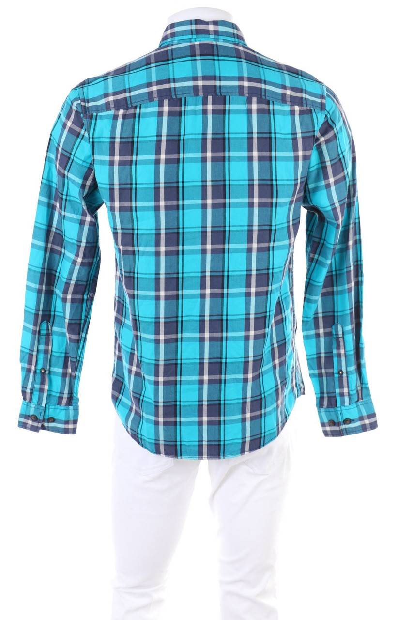 Carou JACK & JONES ORIGINALS Kariertes Button-down-Hemd Aus Baumwolle