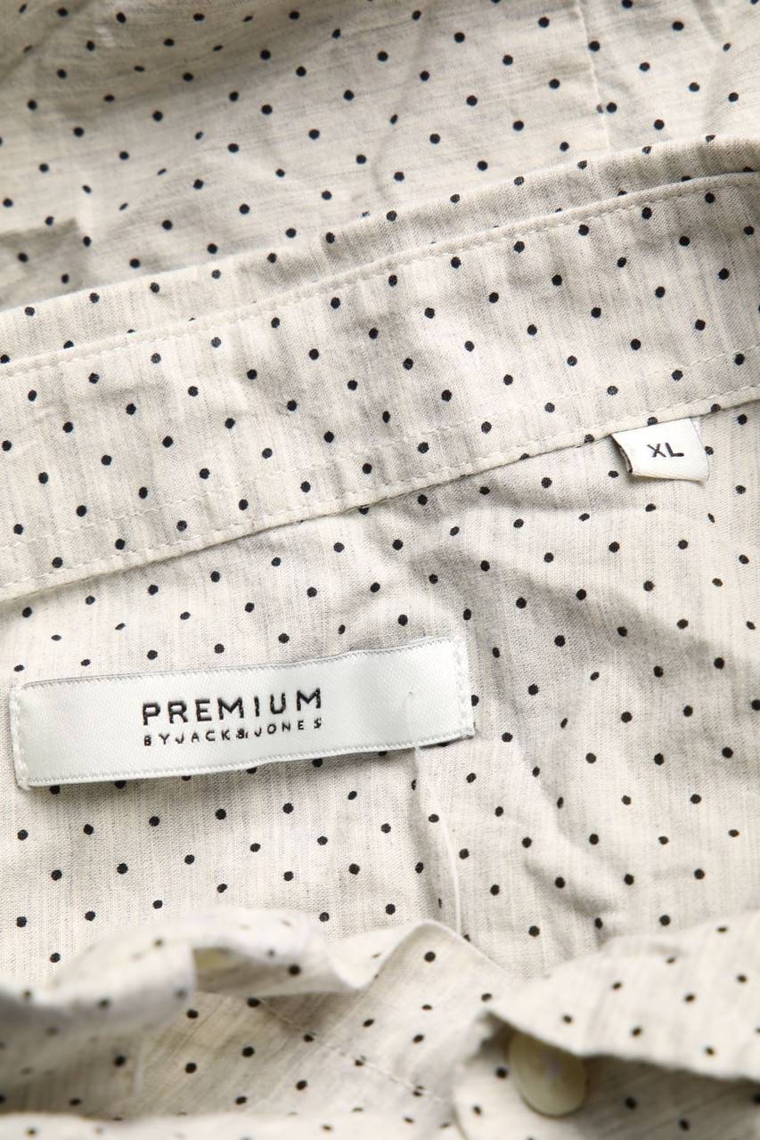 Carou JACK & JONES PREMIUM Button-down-Hemd Mit Punkten