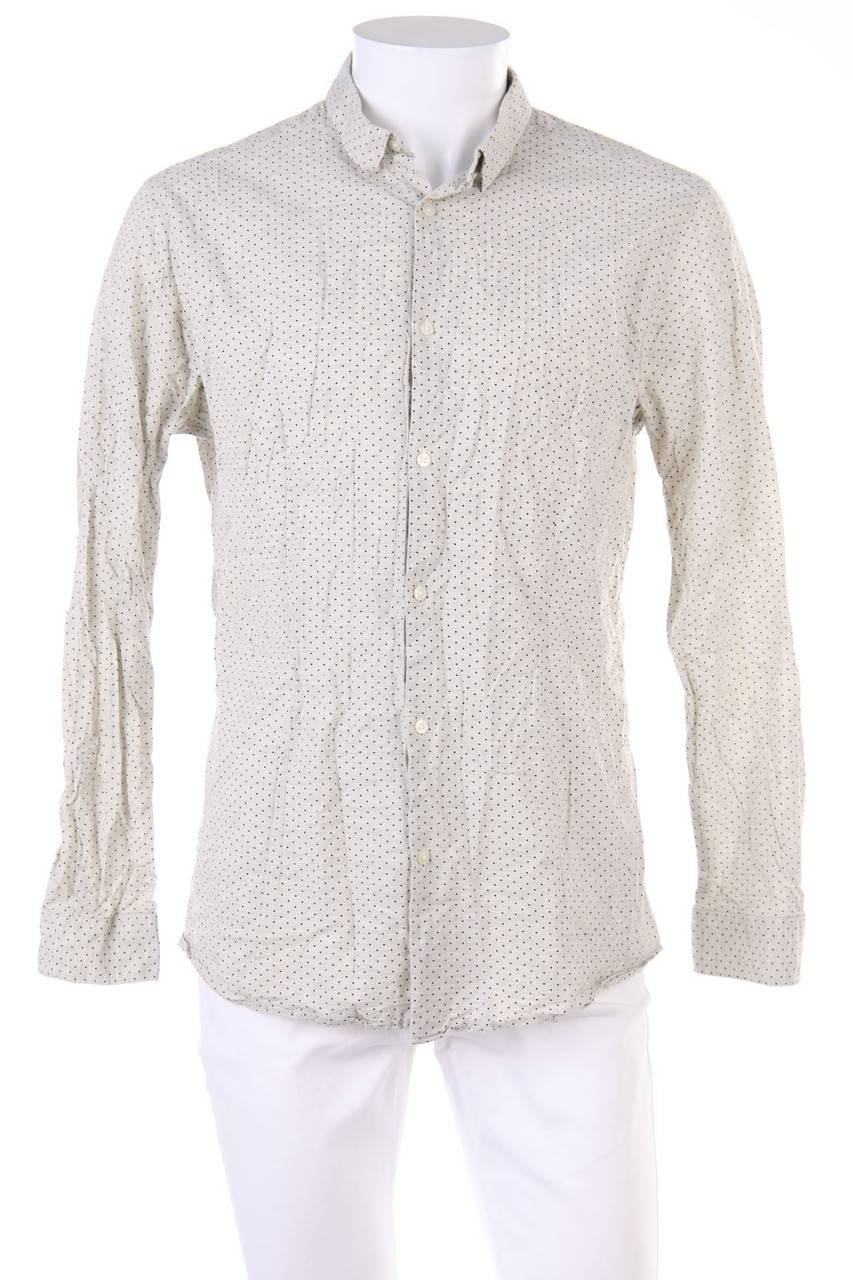 Carou JACK & JONES PREMIUM Button-down-Hemd mit Punkten