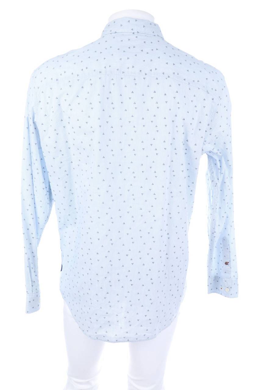 Carou JACK & JONES Streifen-Button-down-Hemd Mit Print