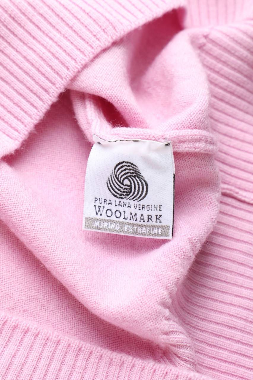 Carou Jake*s Kurzarm-Strick-Pullover Aus Schurwolle