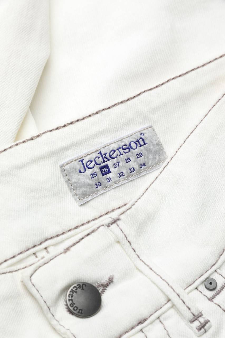 Carou Jeckerson Skinny-Jeans Mit Kunstleder-Details