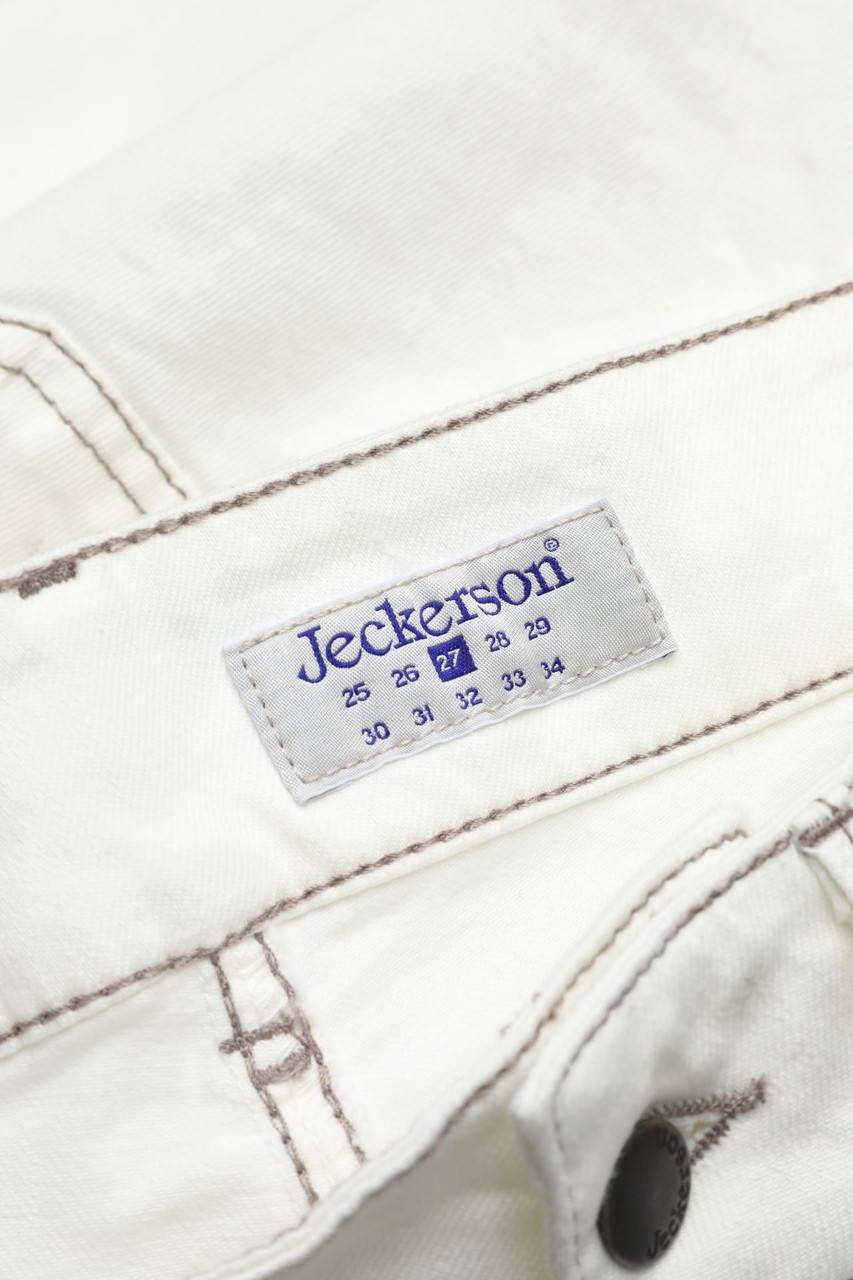 Carou Jeckerson Skinny-Jeans Mit Kunstleder-Details