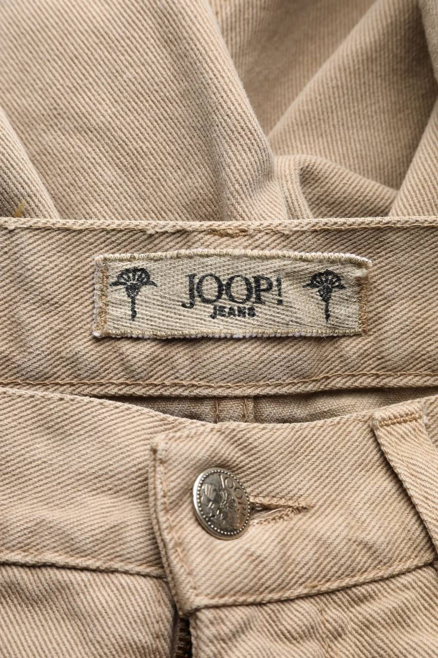 Carou JOOP! JEANS Vintage-Straight Cut Jeans Mit Logo-Patch
