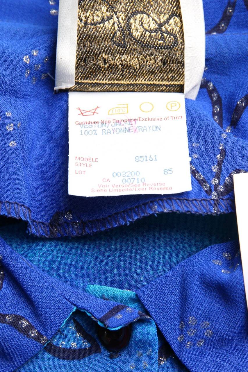 Carou Joseph Ribkoff Vintage-Hemd-Bluse Mit Kurzem Ärmel Mit Print