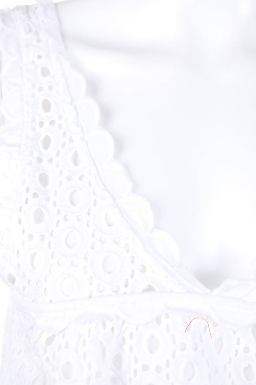 Carou JUICY COUTURE Top Aus Lochspitze Mit Gummizug