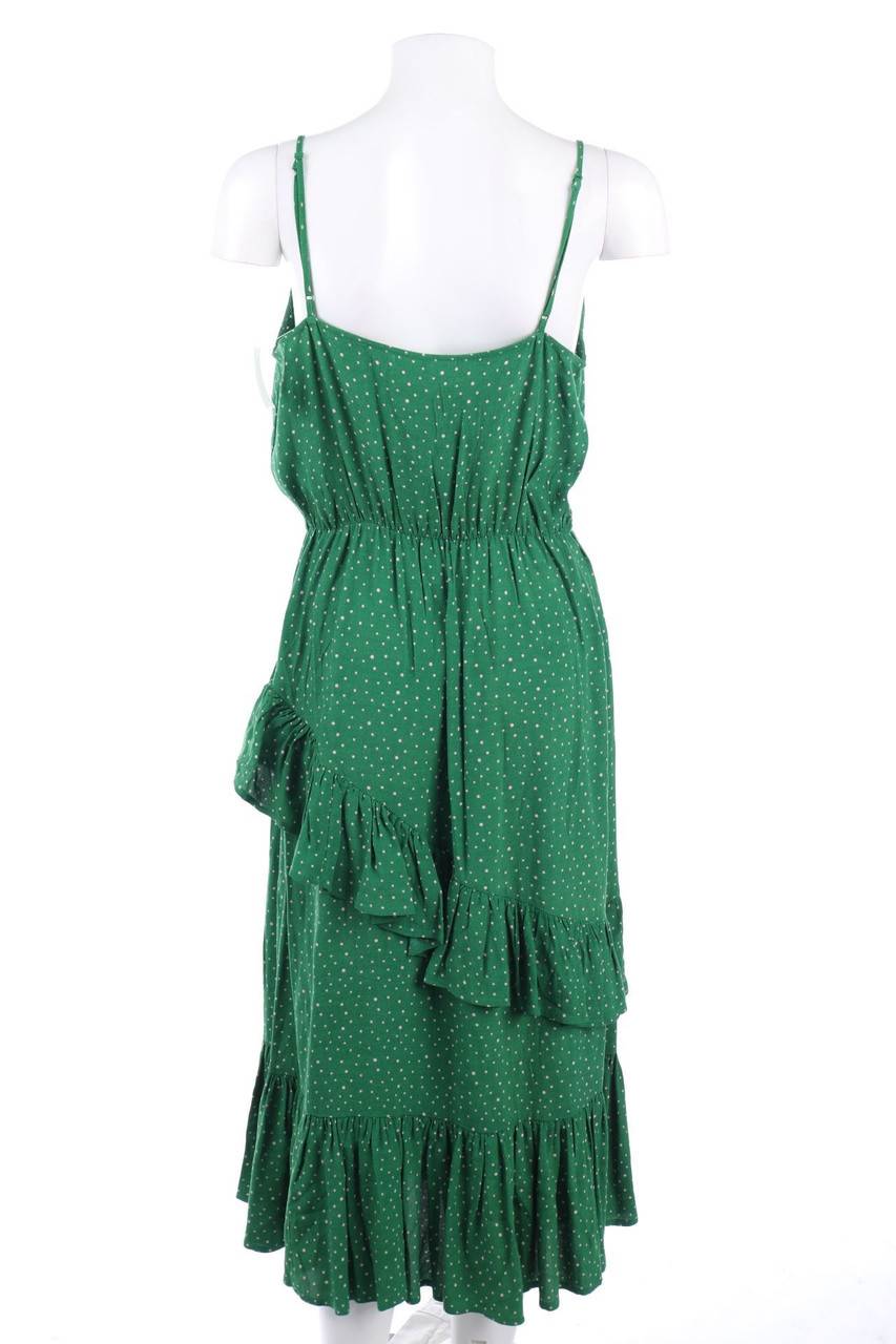 Carou JUST FEMALE Maxi-Kleid In Wickel-Optik Mit Punkten