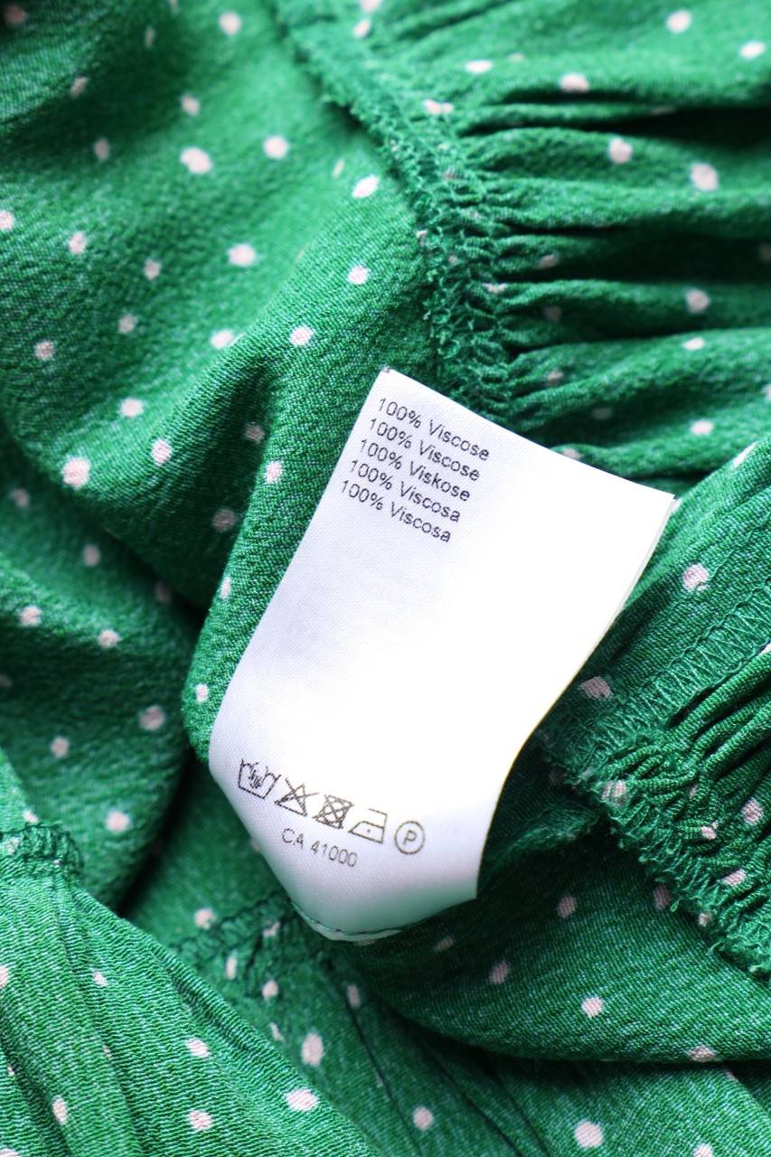 Carou JUST FEMALE Maxi-Kleid In Wickel-Optik Mit Punkten