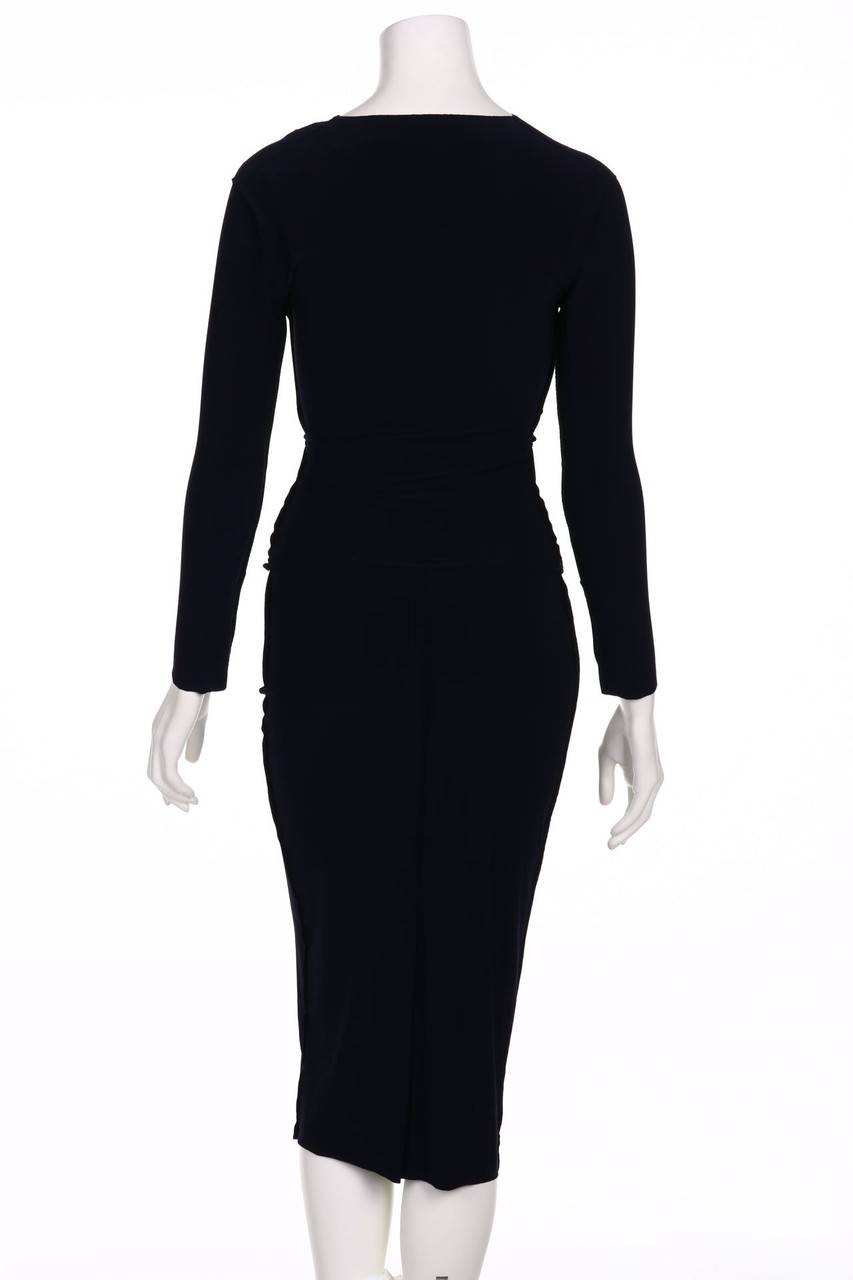 Carou KAMALIKULTURE BY NORMA KAMALI Abendkleid In Wickel-Optik