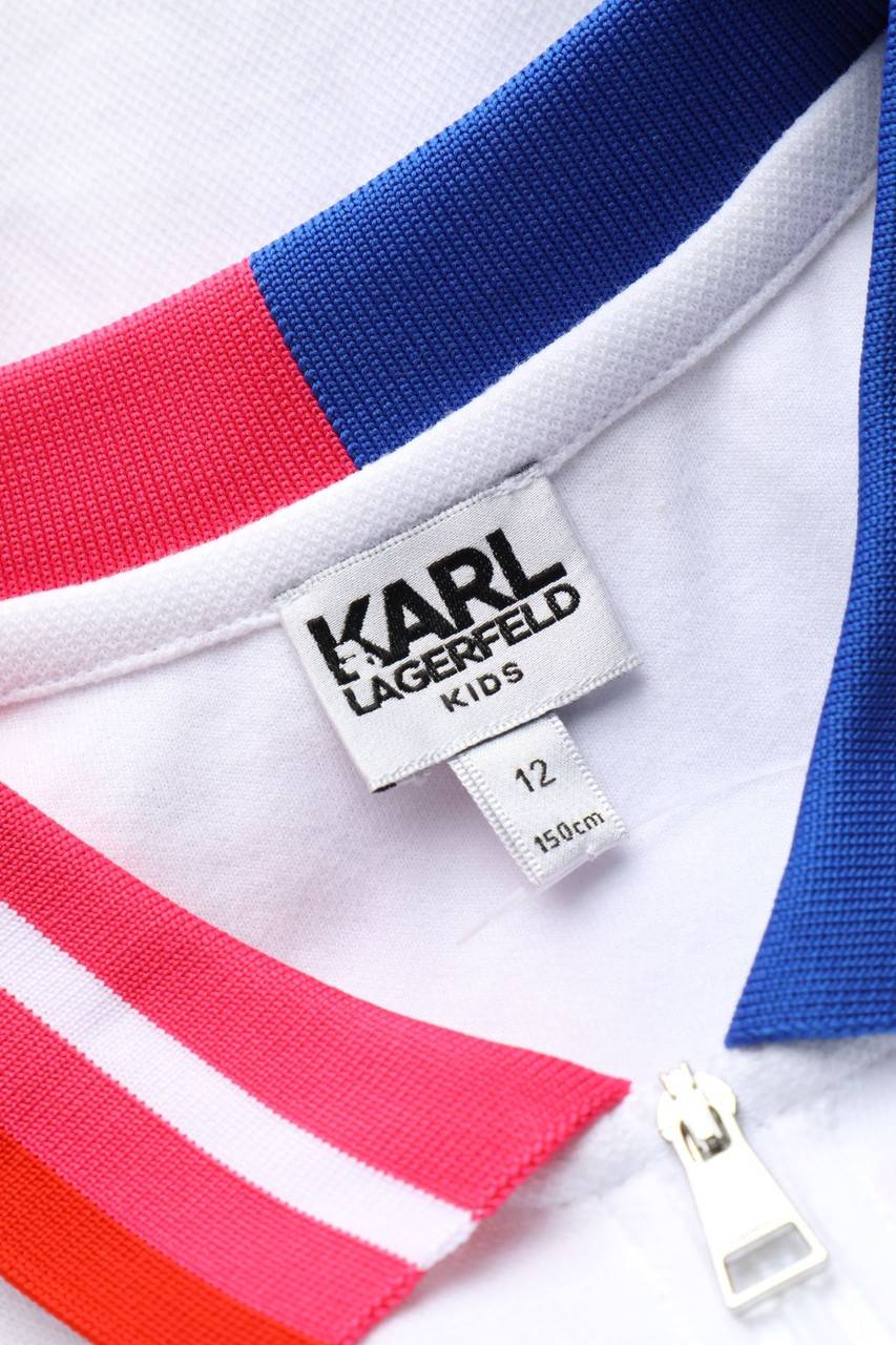 Carou KARL LAGERFELD KIDS Tennis-Kleid Mit Logo-Plakette