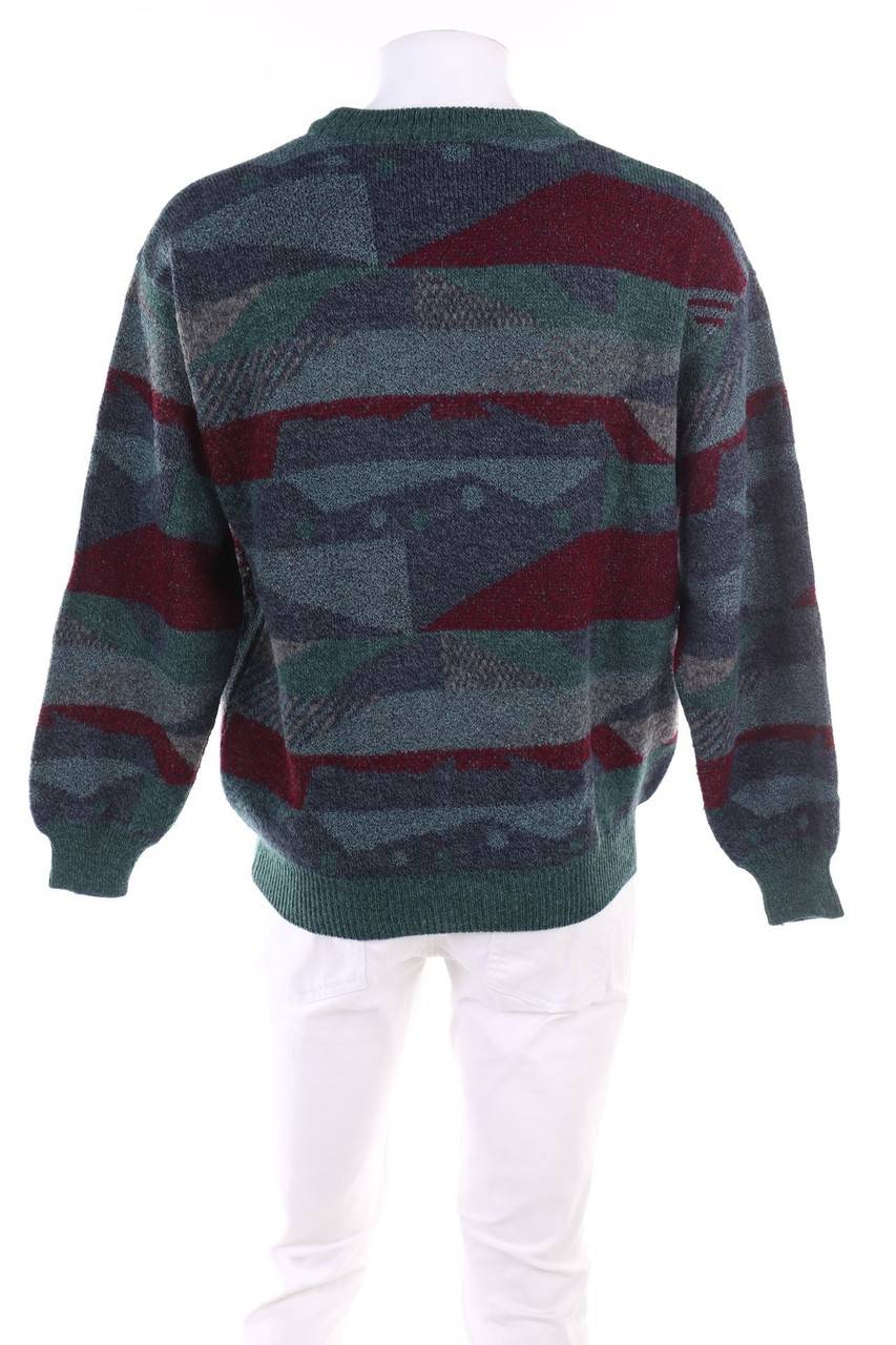 Carou Ken Rover Exclusive Muster-Pullover Aus Woll-Mix Mit Alpaka