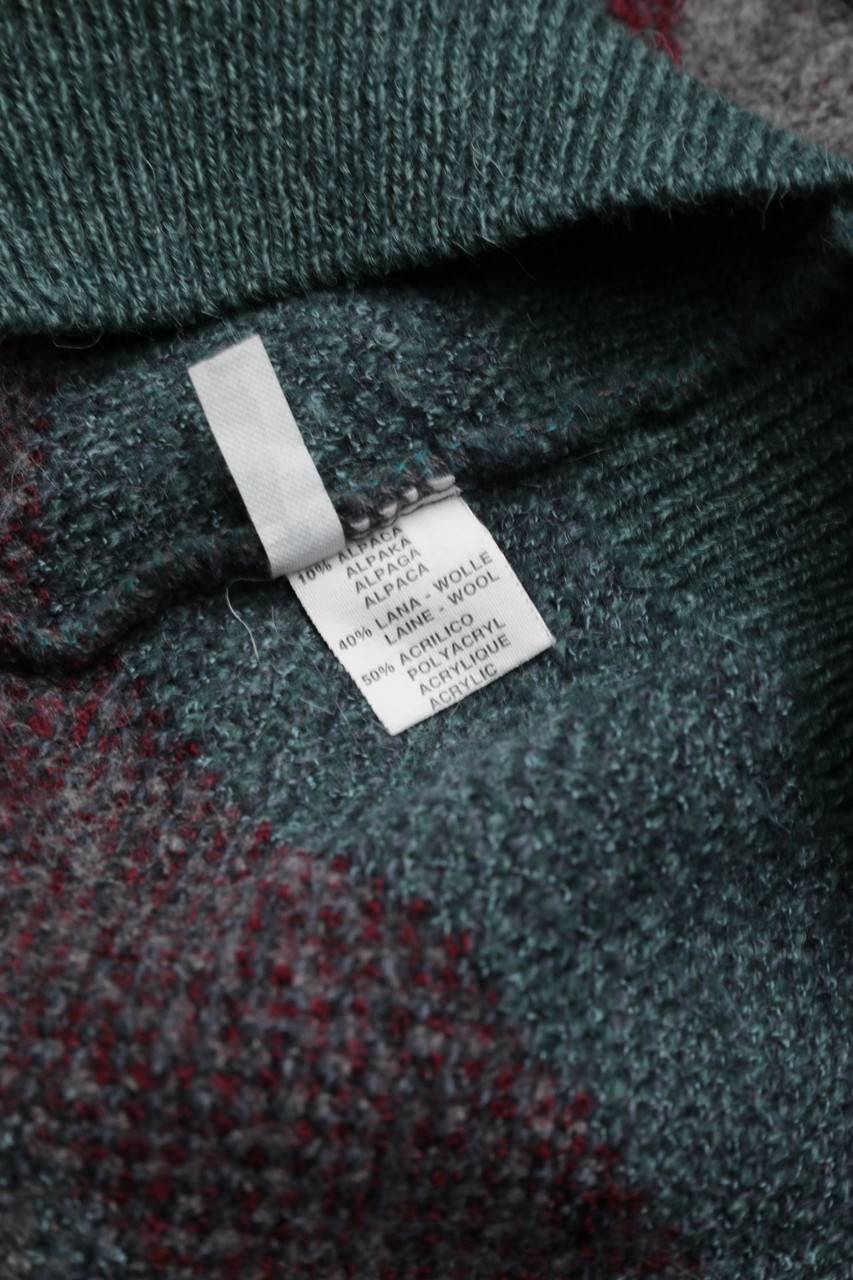 Carou Ken Rover Exclusive Muster-Pullover Aus Woll-Mix Mit Alpaka