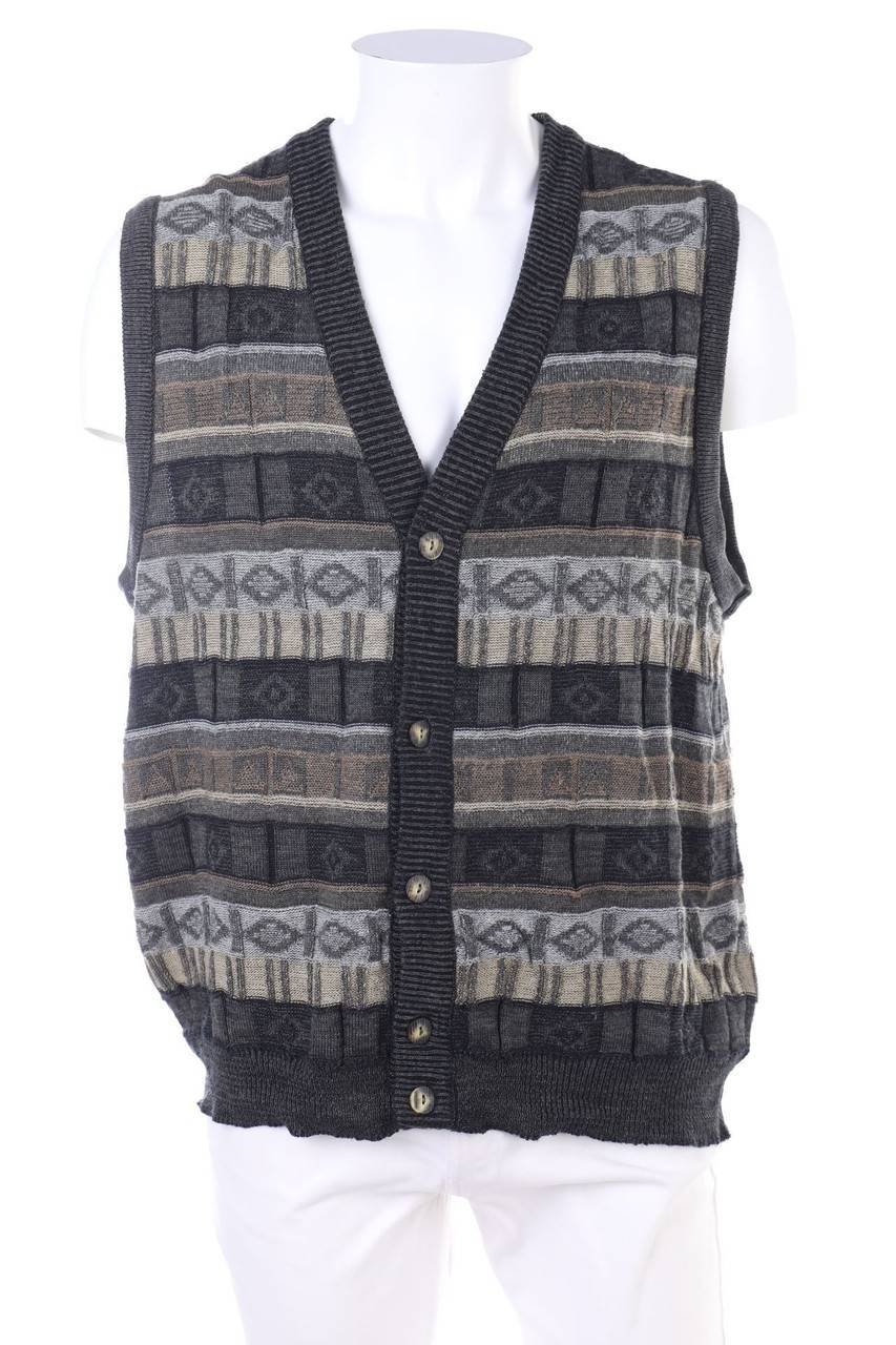 Carou Ken Rover exclusive Strick-Weste aus Schurwoll-Mix