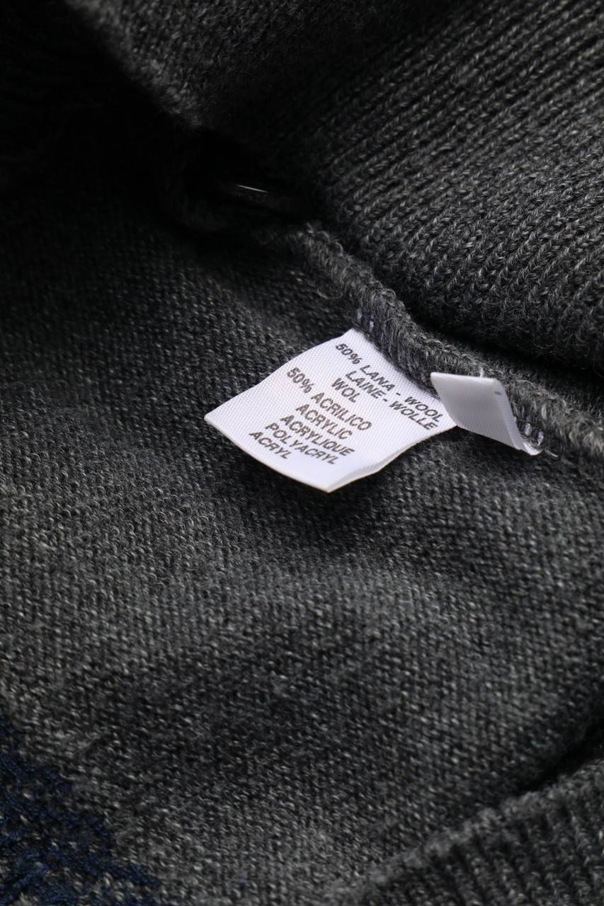 Carou Kingfield Charles Vögele Cardigan Aus Woll-Mix Mit Muster