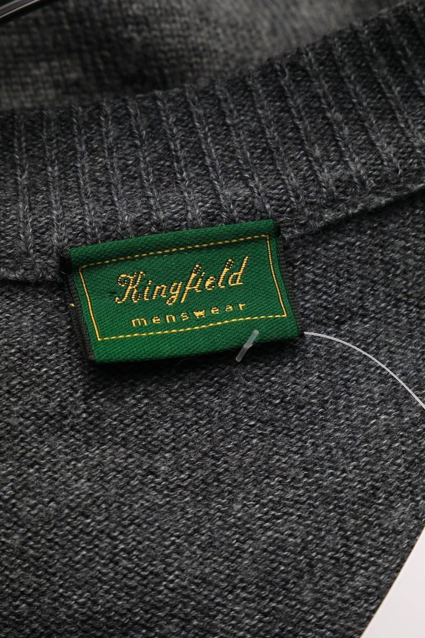 Carou Kingfield Charles Vögele Cardigan Aus Woll-Mix Mit Muster