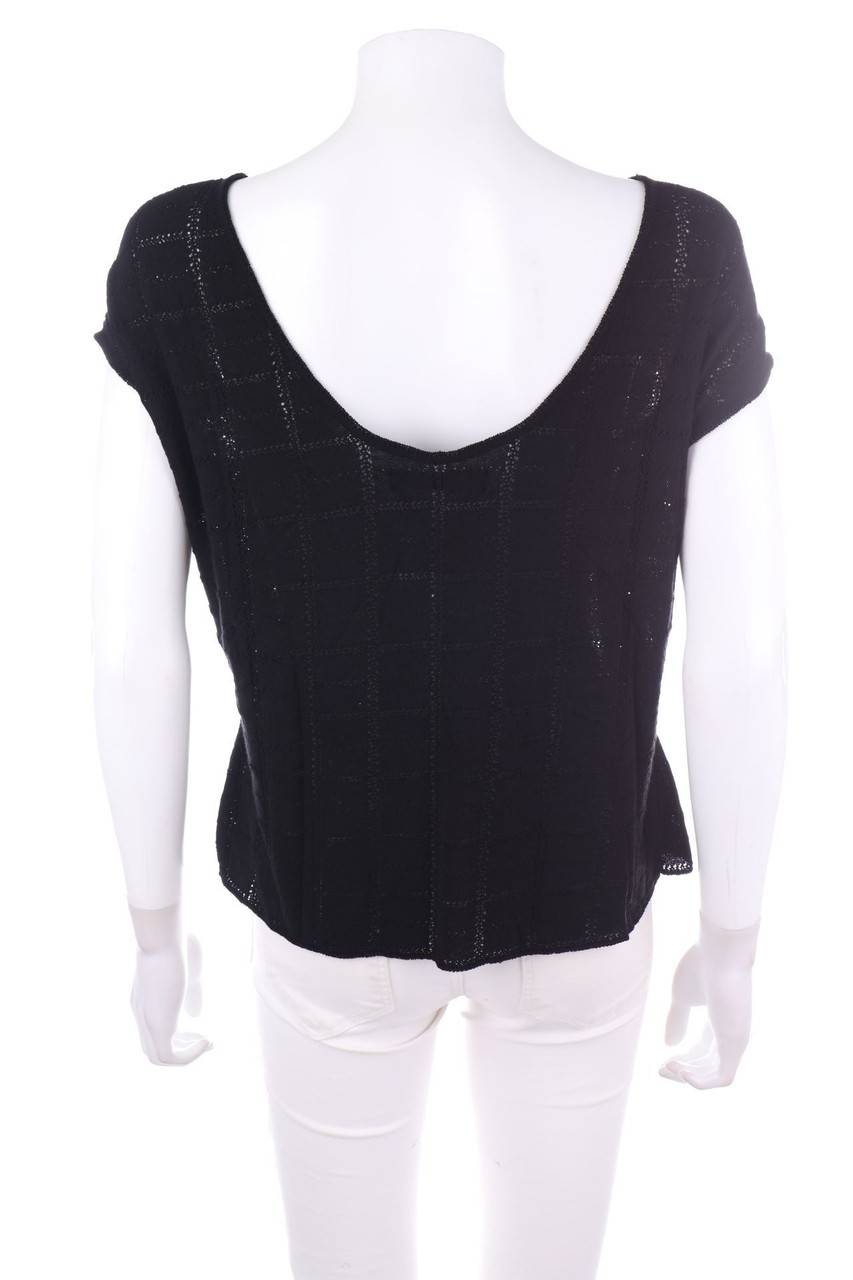 Carou Kristina Ti Strick-Top Mit Tiefem Rückenausschnitt