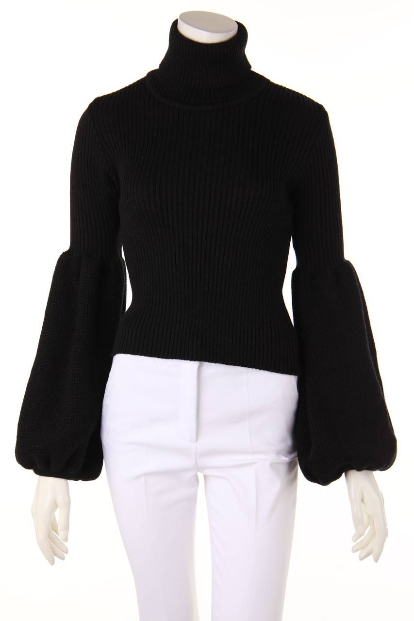Carou KSENIA SCHNAIDER Strick-Pullover aus Woll-Mix mit Rollkragen