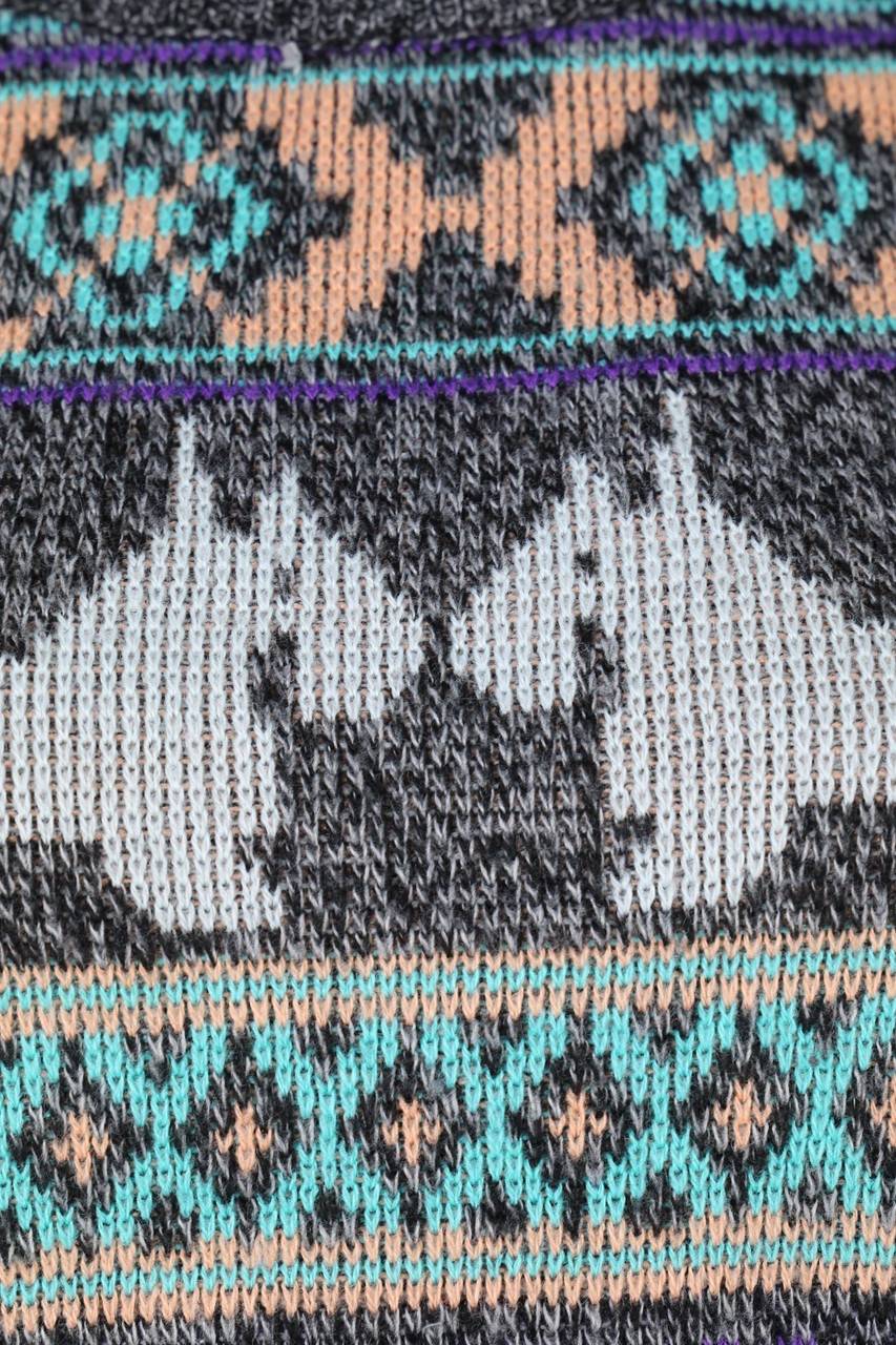 Carou LA PULL POUR LA FEMME Strick-Pullover Mit Print