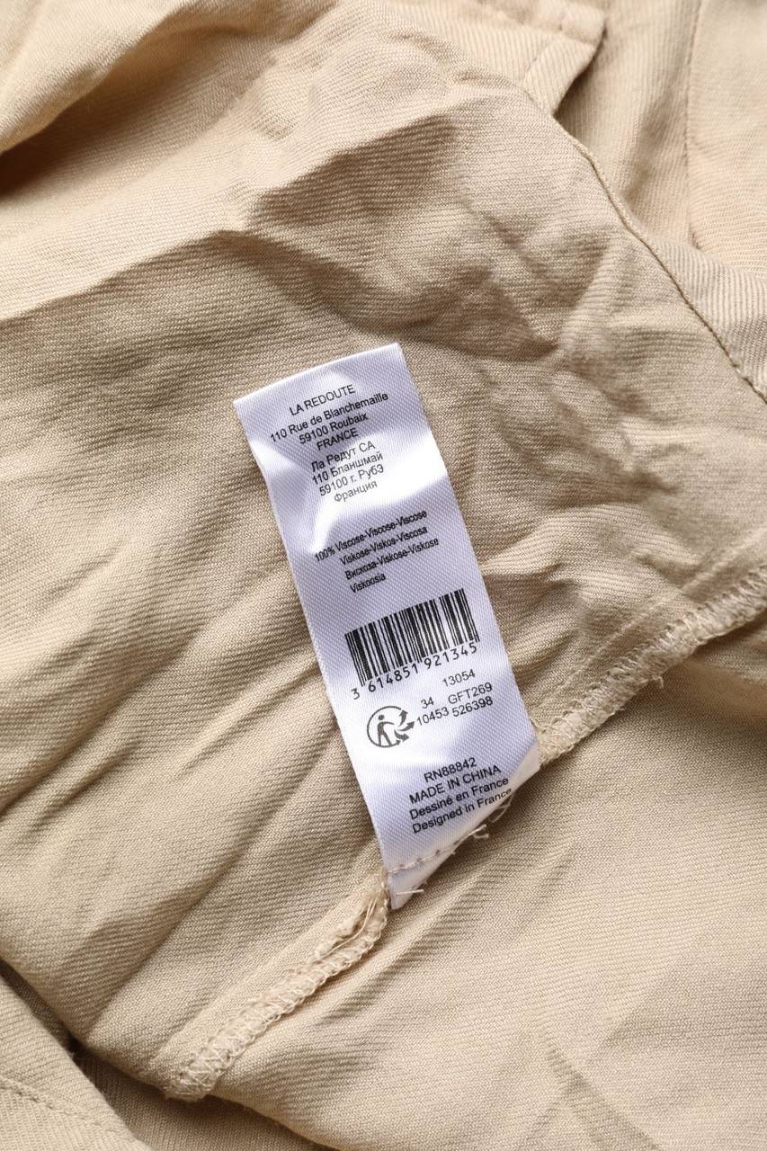 Carou LA REDOUTE Kurzarm-Bluse Aus Viskose Mit Aufgesetzten Taschen