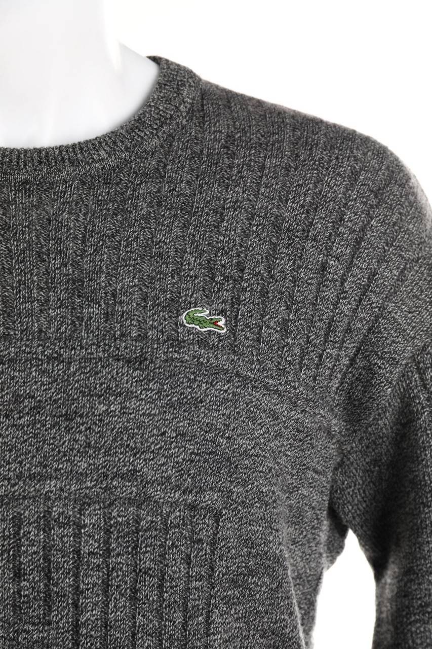Carou LACOSTE Pullover Aus Woll-Mix Mit Logo-Stickerei