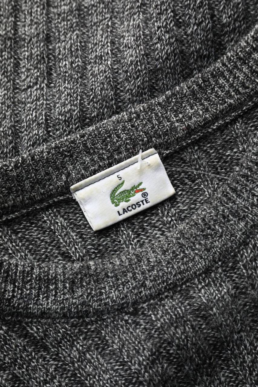 Carou LACOSTE Pullover Aus Woll-Mix Mit Logo-Stickerei