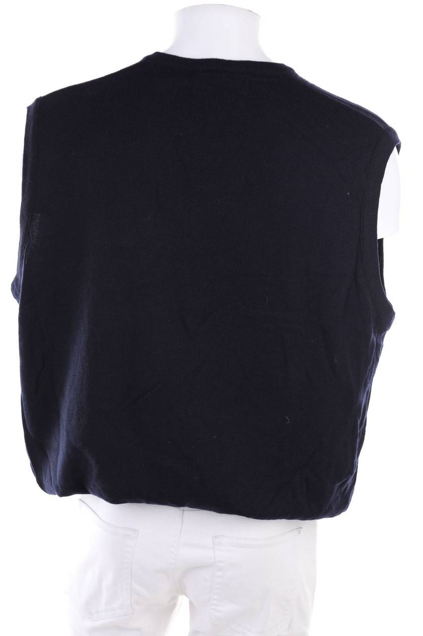 Carou LACOSTE Vintage-Schurwoll-Pullunder Mit Logo-Stickerei