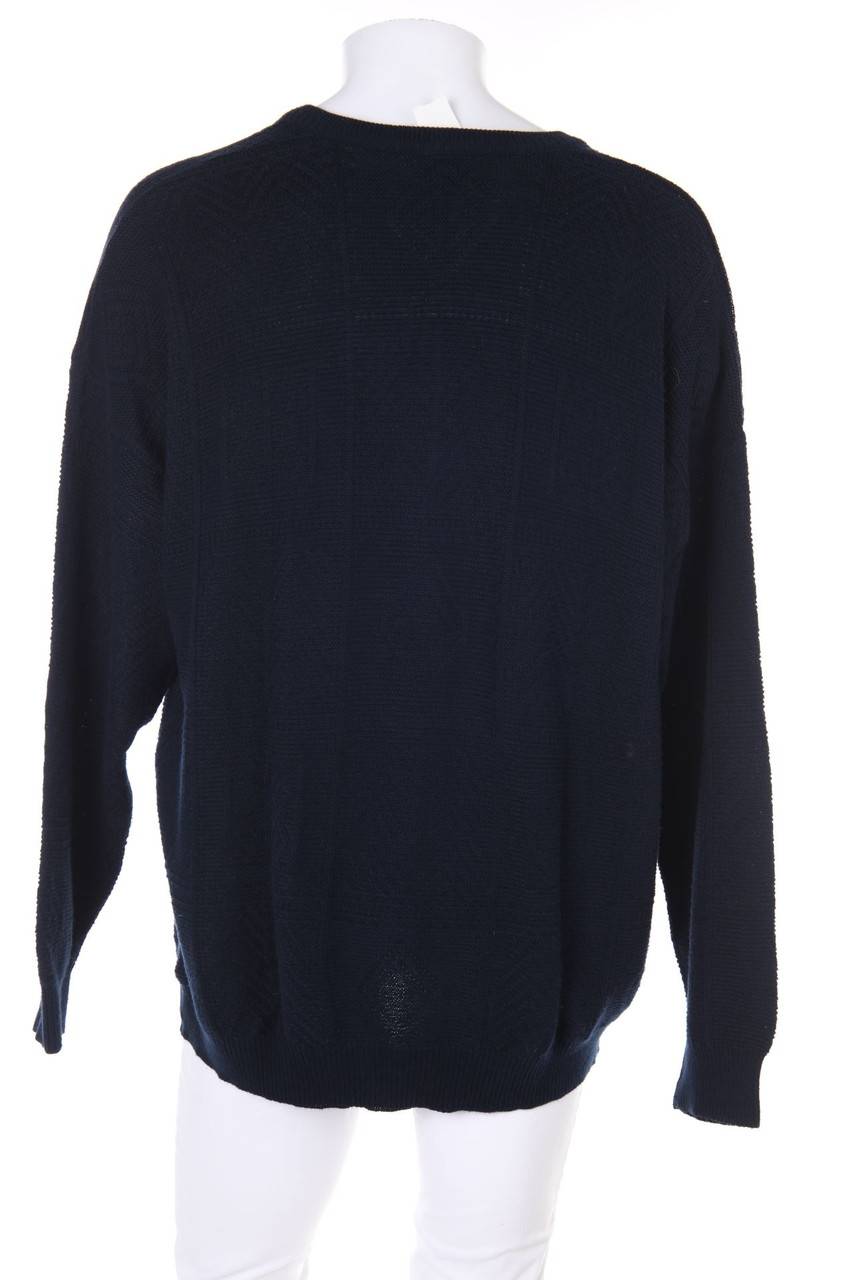 Carou LACOSTE Vintage-V-Neck-Pullover Aus Baumwolle Mit Logo-Stickerei