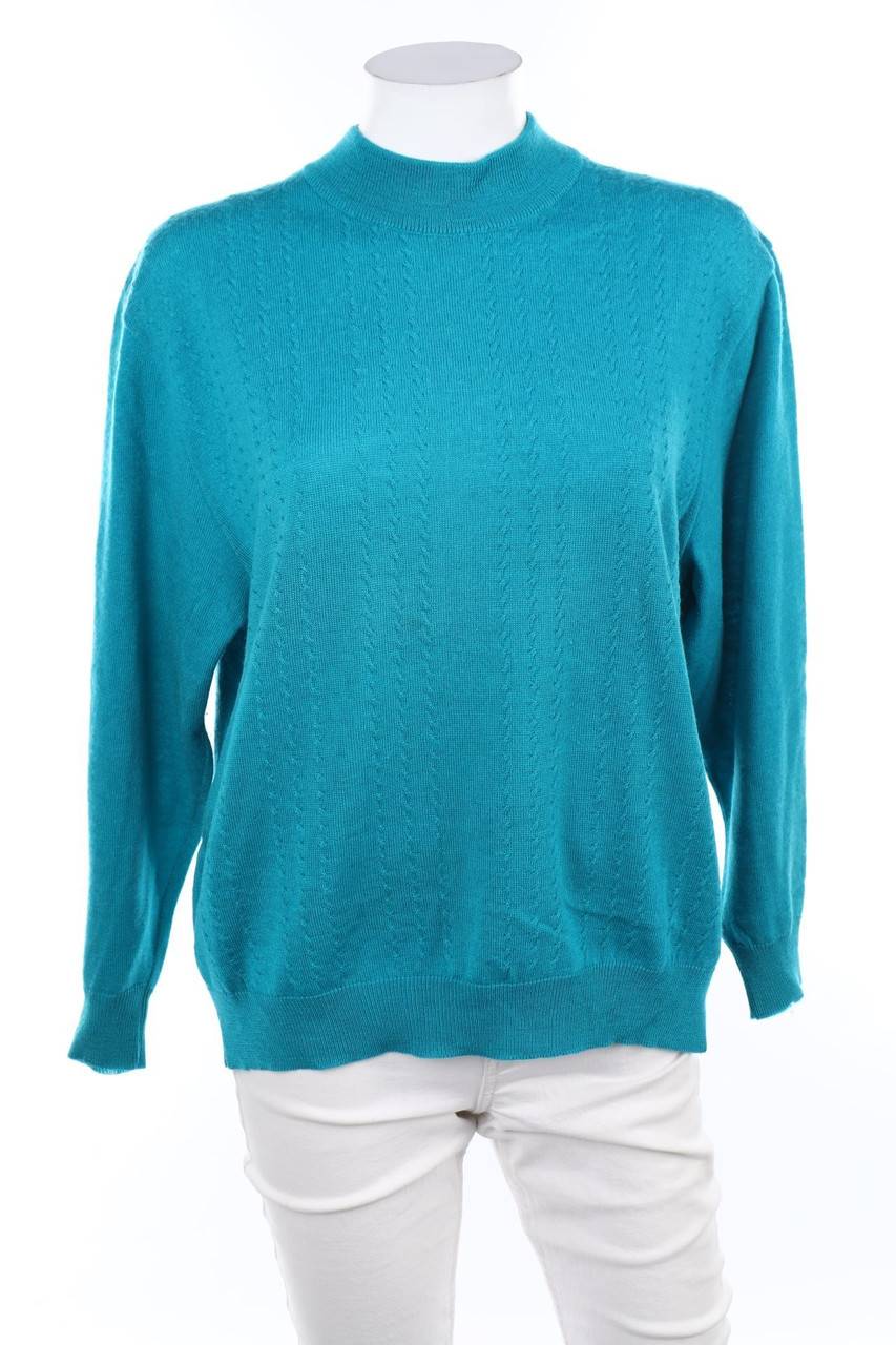 Carou LADY JOY Vintage-Strick-Pullover aus Woll-Mix